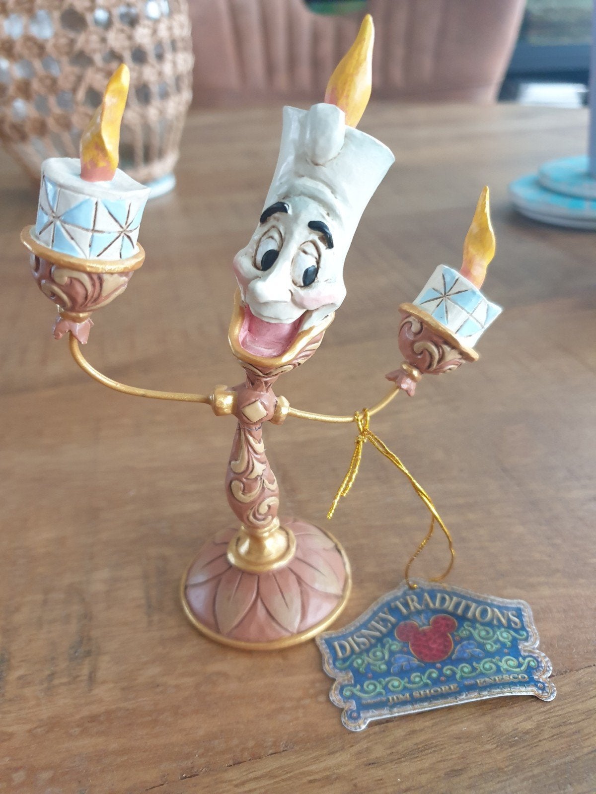 Disney Traditions Lumiere Kandelaar - Belle en het Beest, Ophalen of Verzenden, Zo goed als nieuw