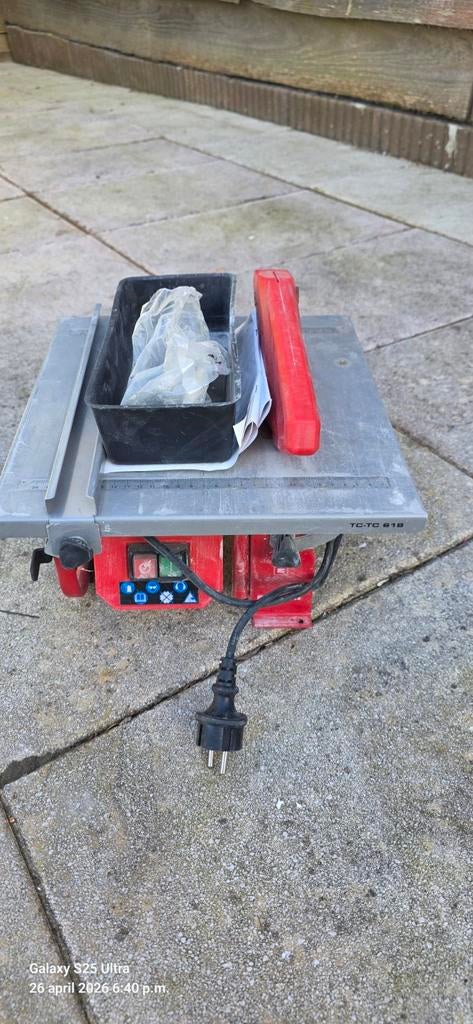 Einhell tegelsnijder op water TC-TC 618, 40 tot 60 cm, Gebruikt, Keramiek, Ophalen of Verzenden