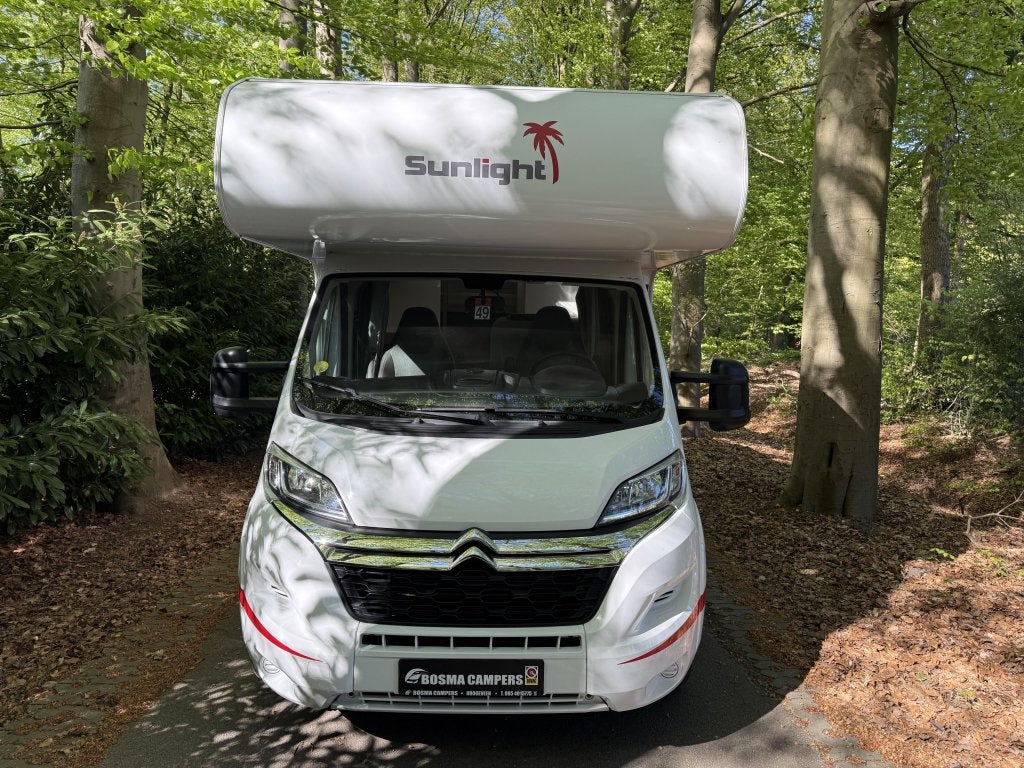 Sunlight A 68 Alkoof 6 persoons 2018, Caravans en Kamperen, Standaard zit, Ringverwarming, 6 tot 7 meter, Bedrijf