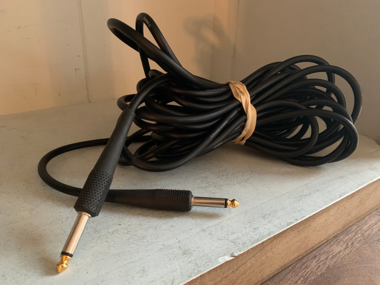 KLOTZ Kik-kabel Instrumentkabel - Made in Germany 10mtr, Ophalen of Verzenden, Gebruikt, Instrument