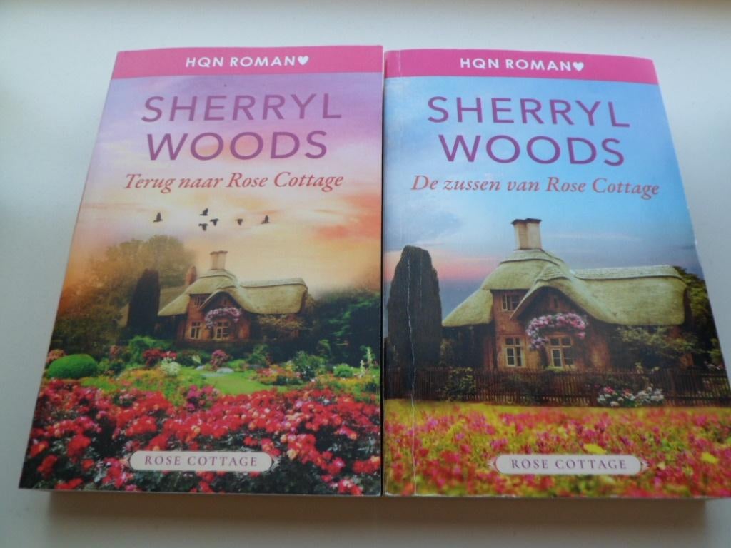Terug naar & De Zussen Van Rose Cottage - Sherryl  Woods €1, Boeken, Ophalen of Verzenden, Zo goed als nieuw, Sherryl Woods
