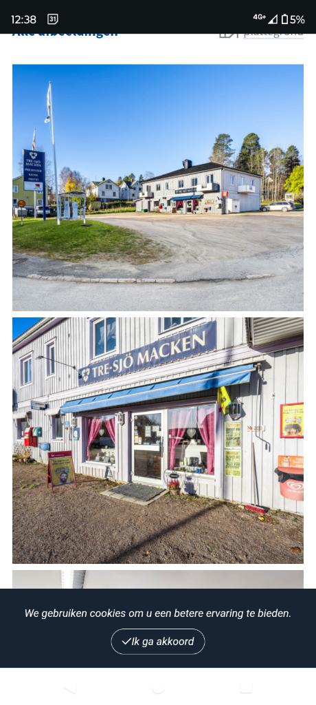 Bar / Restaurant + appartementen in Zweden, Ophalen