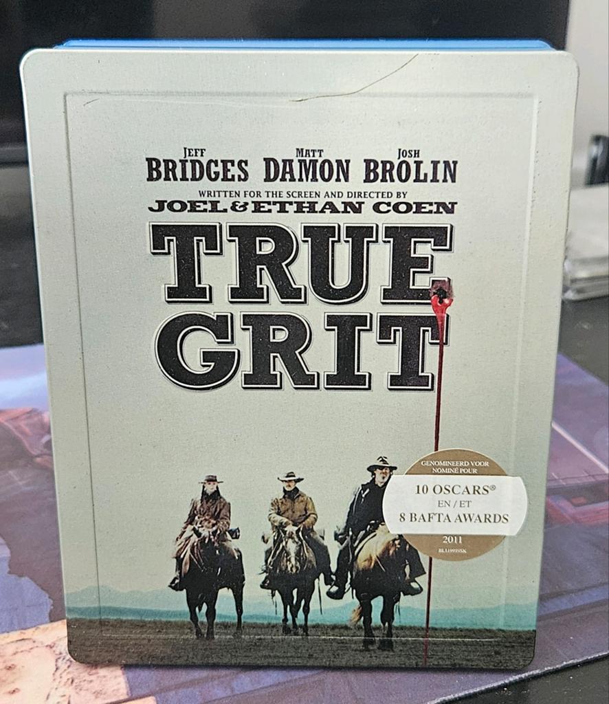 True Grit Blu-ray Steelbook, Ophalen, Zo goed als nieuw, Actie
