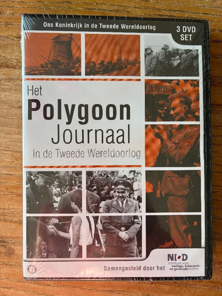 3 DVD - Polygoon Journaal In de tweede wereldoorlog - nieuw, Cd's en Dvd's, Dvd's | Documentaire en Educatief, Nieuw in verpakking