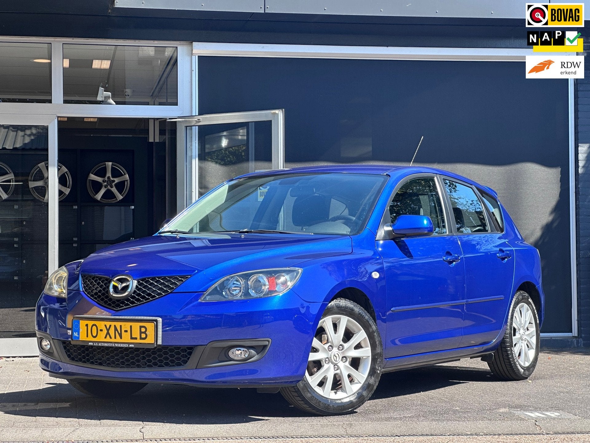 Mazda 3 1.6 S-VT Executive ORG NL / CLIMA / ELEK RAMEN, Auto's, Mazda, Voorwielaandrijving, Stof, Gebruikt, Zwart