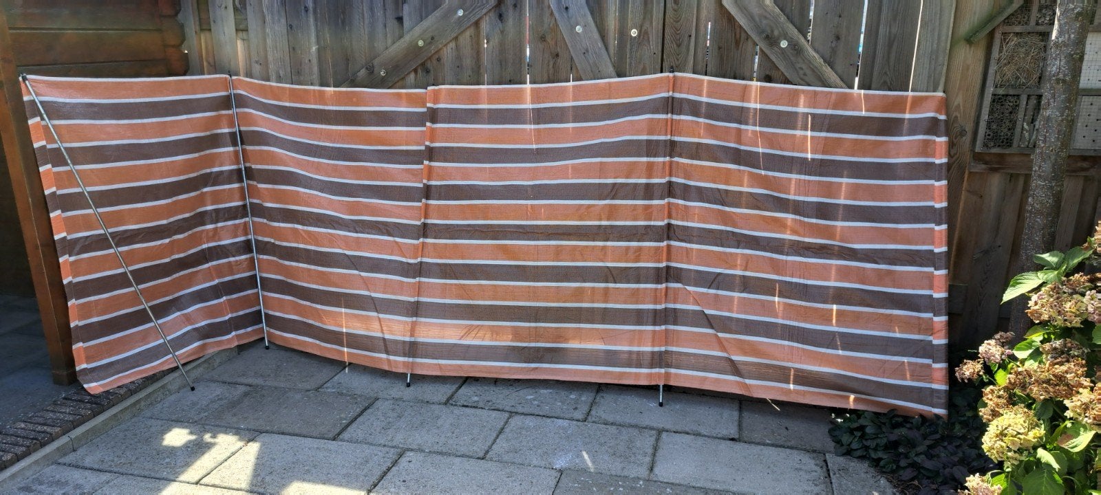 Retro windscherm, Kunststof, Gebruikt, 100 tot 150 cm, Ophalen of Verzenden