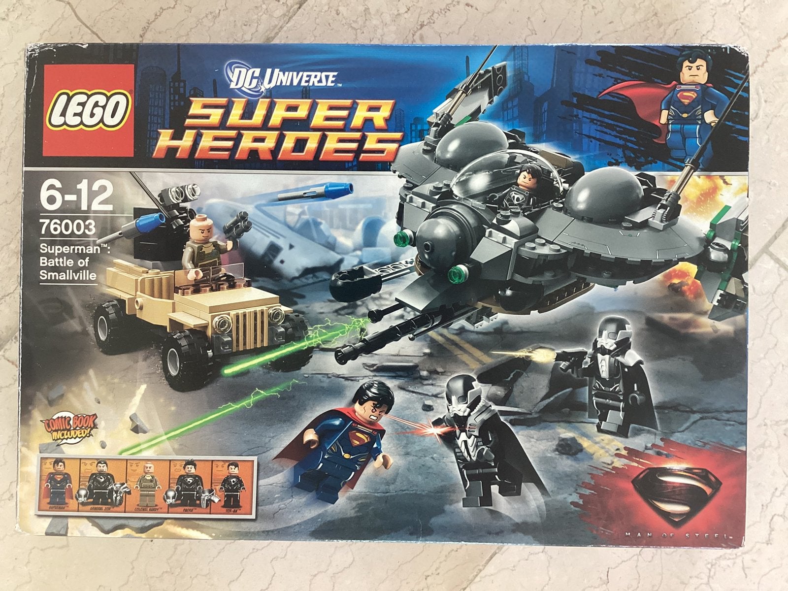 Lego 76003 Superman battle of Smallvile, Ophalen of Verzenden, Zo goed als nieuw, Complete set, Lego