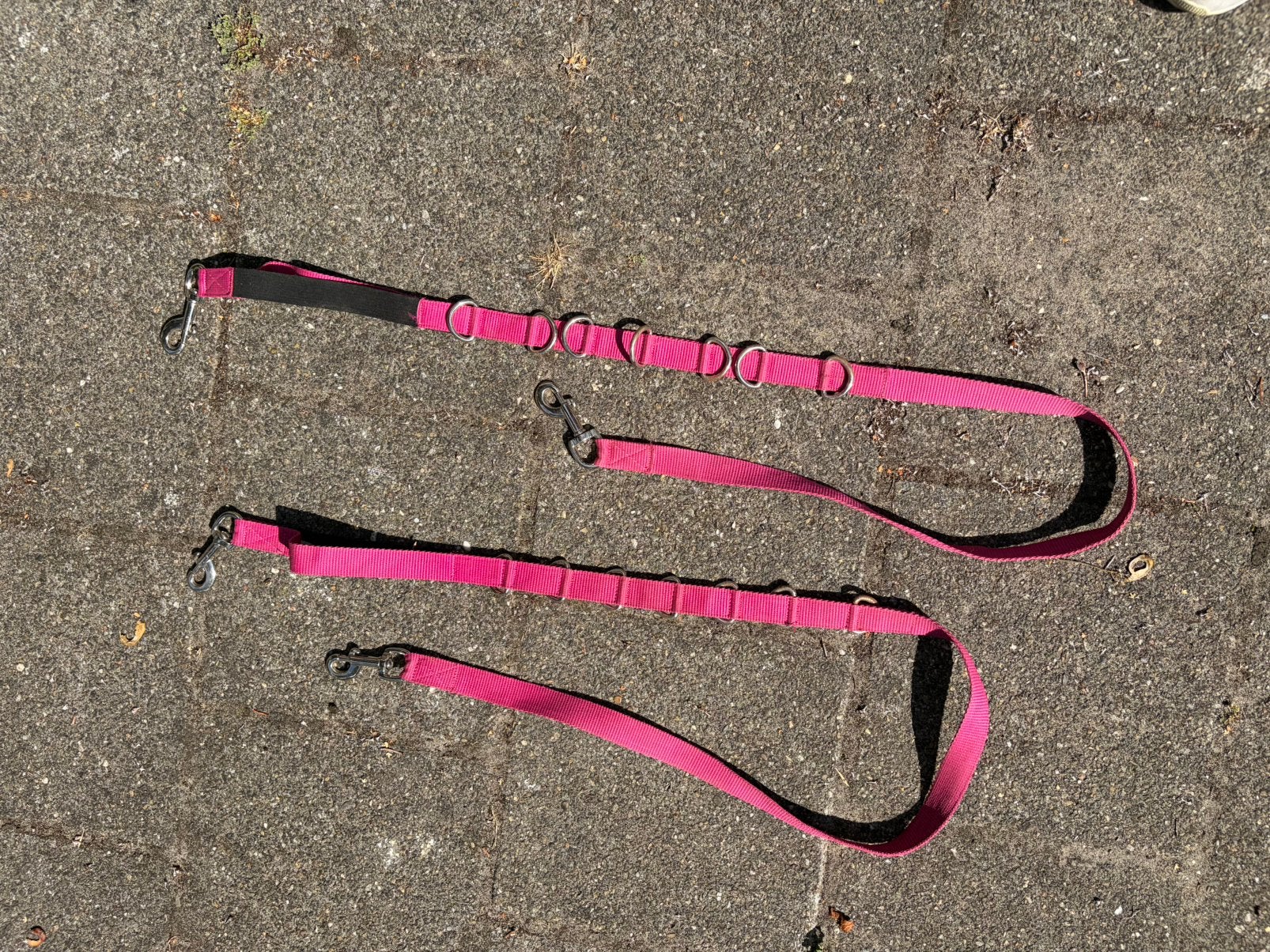 Longeer bijzet, Dieren en Toebehoren, Paarden en Pony's | Hoofdstellen en Tuigage, Ophalen, Zo goed als nieuw, Roze
