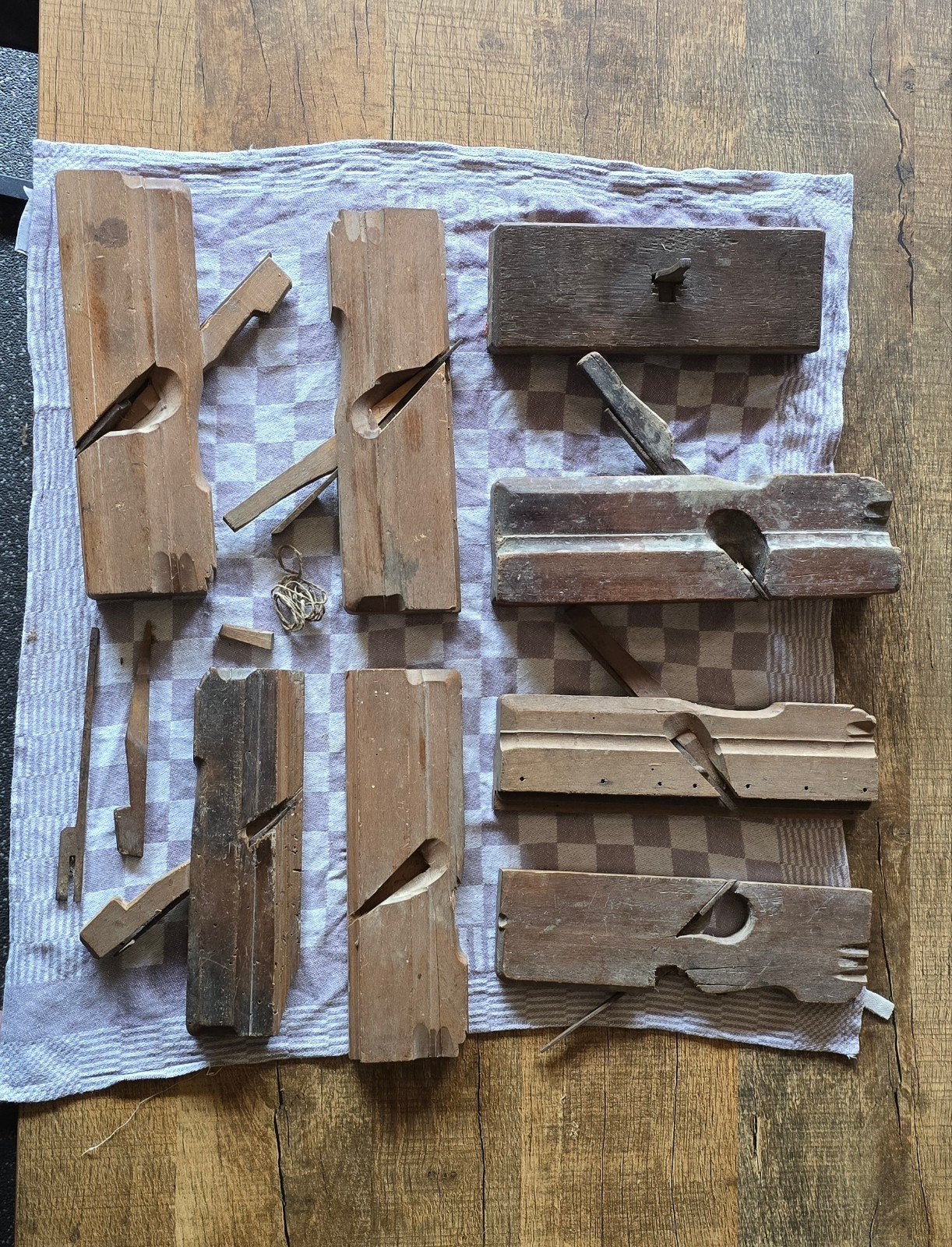 Antieke timmermans houtschaven, Antiek en Kunst, Antiek | Gereedschap en Instrumenten, Ophalen