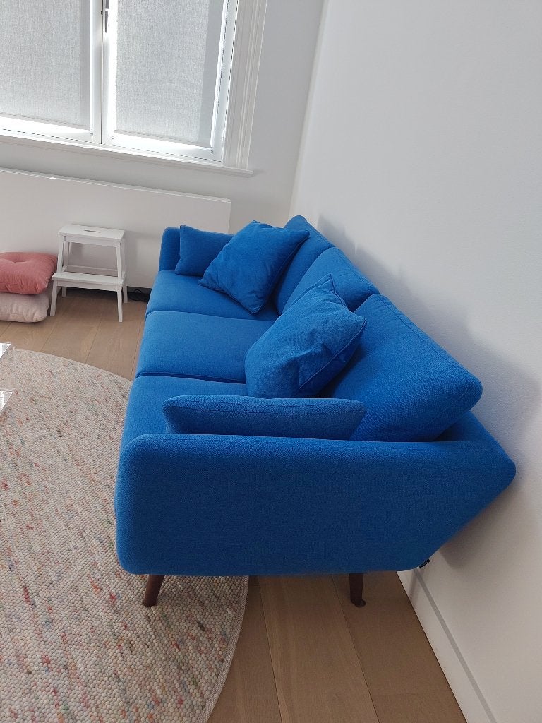 Driezitsbank Sigrid SOFACOMPANY, Ophalen, Driepersoons, 75 tot 100 cm, Zo goed als nieuw