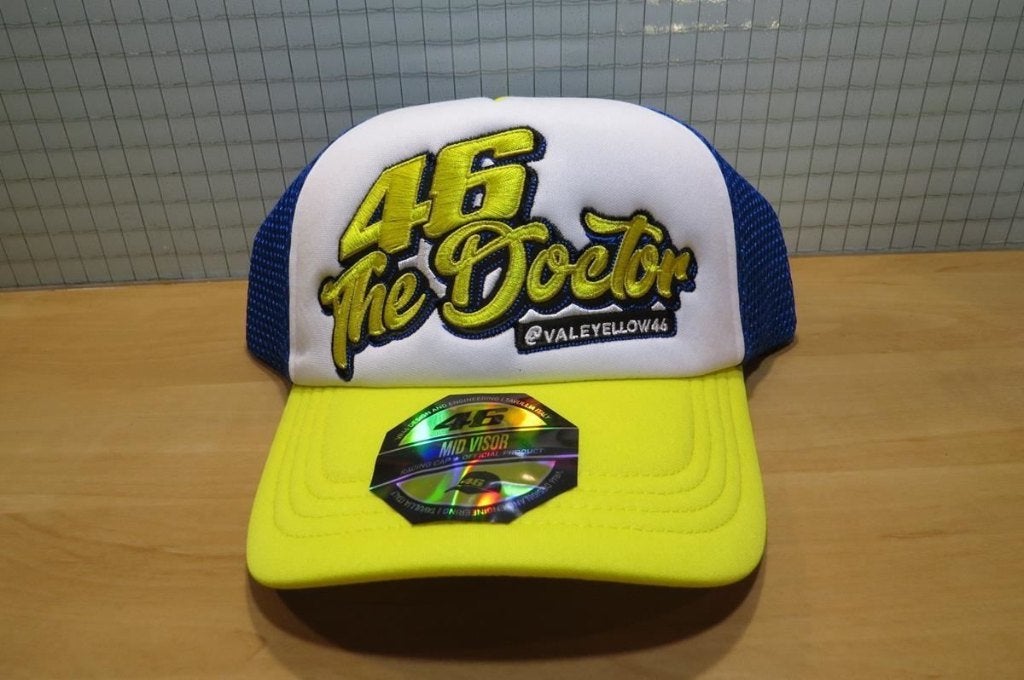 Valentino Rossi valeyellow46 trucker cap pet VRMCA503703, Nieuw, Pet, VR Racing Apparel, Support@vr46.it