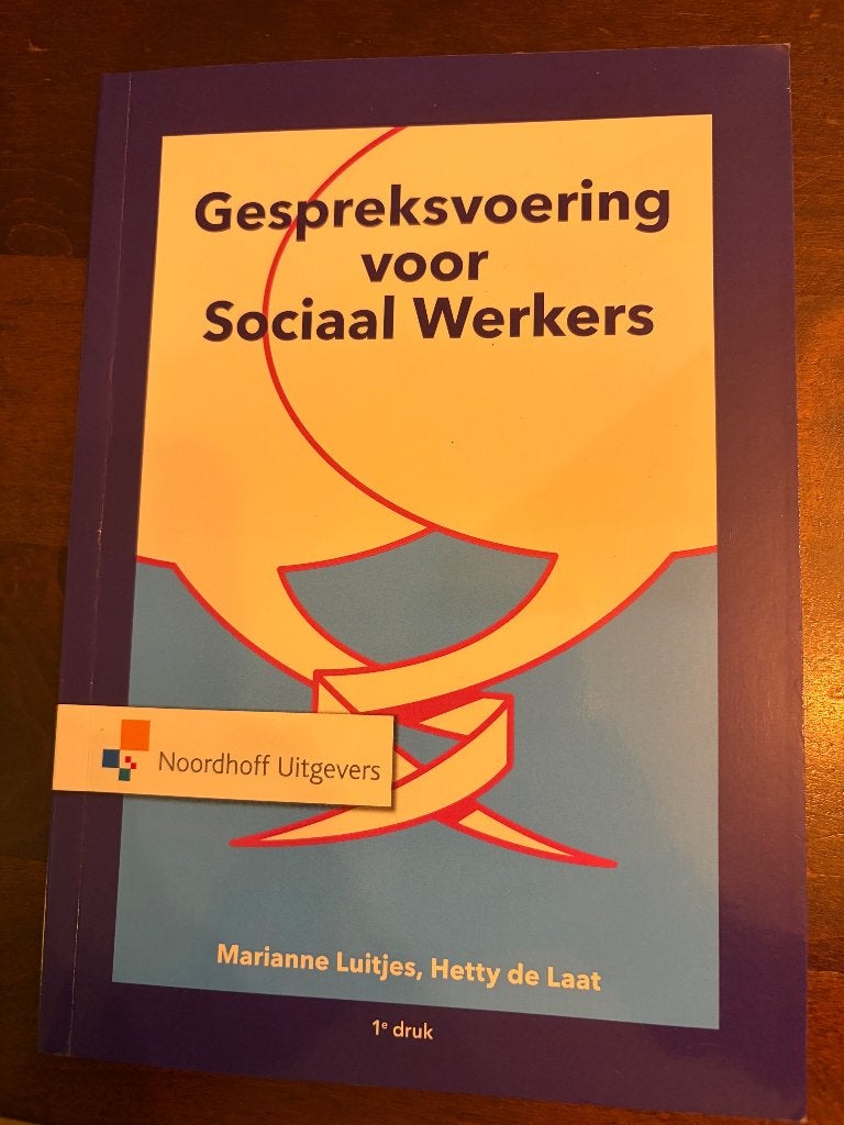 Gespreksvoering voor Sociaal Werkers - Marianne Luitjes, Boeken, Nieuw, Marianne Luitjes, Hetty de Laat, Alpha, HBO