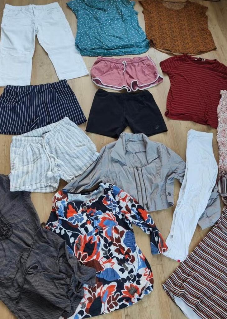 14-delig kledingpakket zomer dames maat L/XL, Ophalen of Verzenden, Zo goed als nieuw