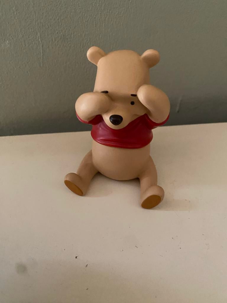 Winnie de Poeh Beeldje - Disney Figuur, Ophalen of Verzenden, Winnie de Poeh of vrienden, Gebruikt, Beeldje of Figuurtje