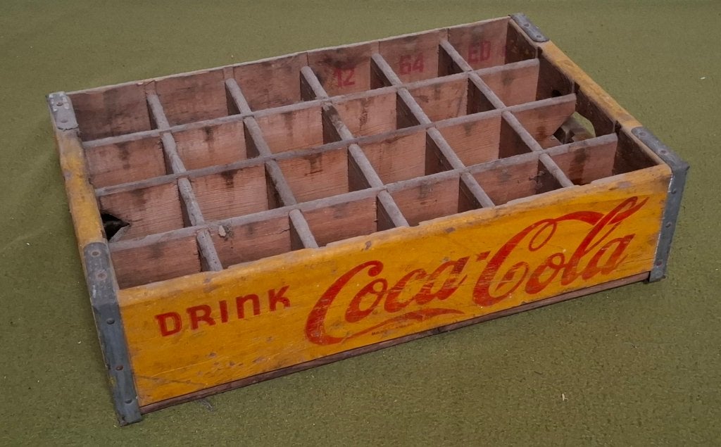 Vintage houten Coca Cola krat, Verzamelen, Ophalen of Verzenden, Gebruikt, Overige typen