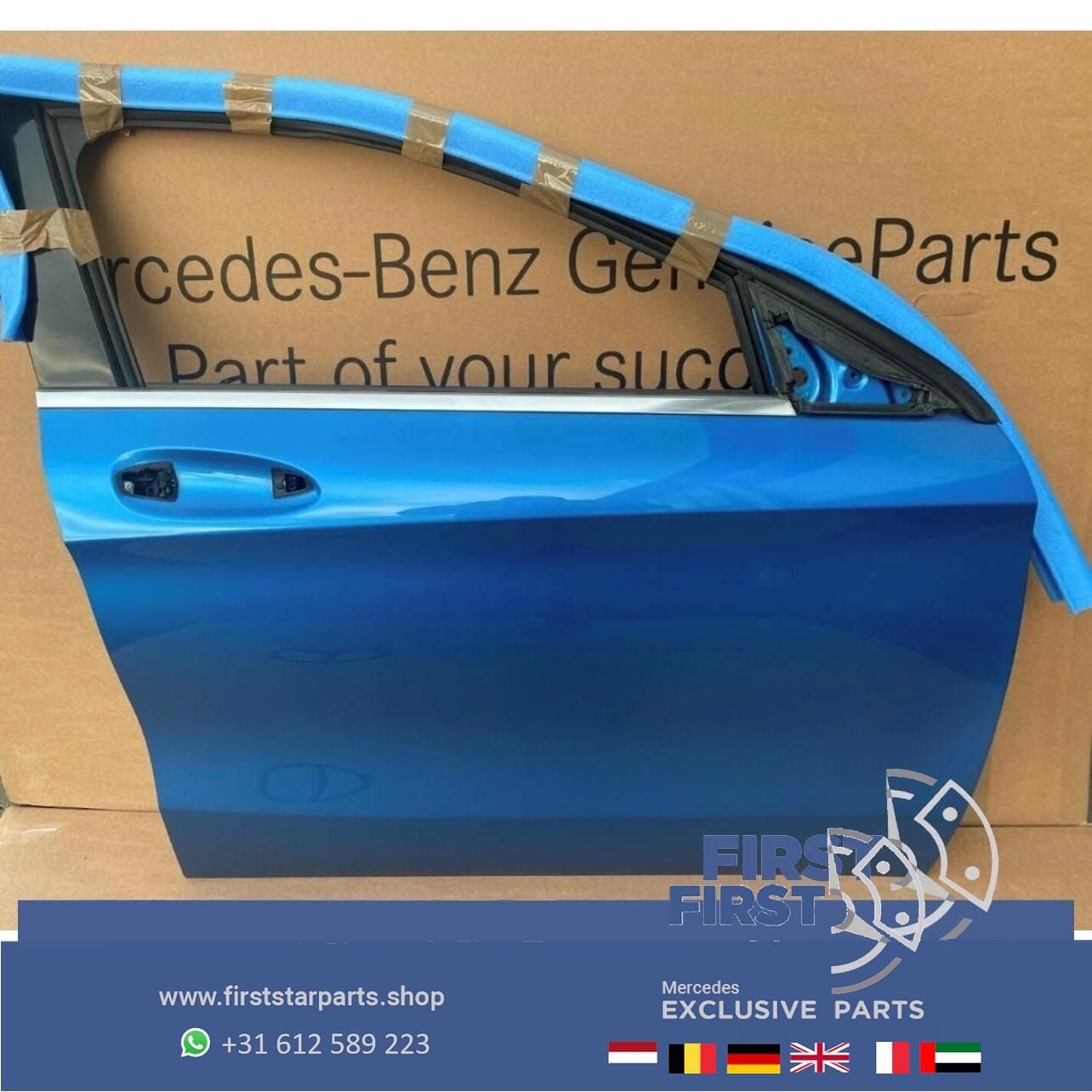 W156 deur RECHTS portier Mercedes GLA 2013-2019 bruin Merced, Gebruikt, -, Deur, Ophalen of Verzenden