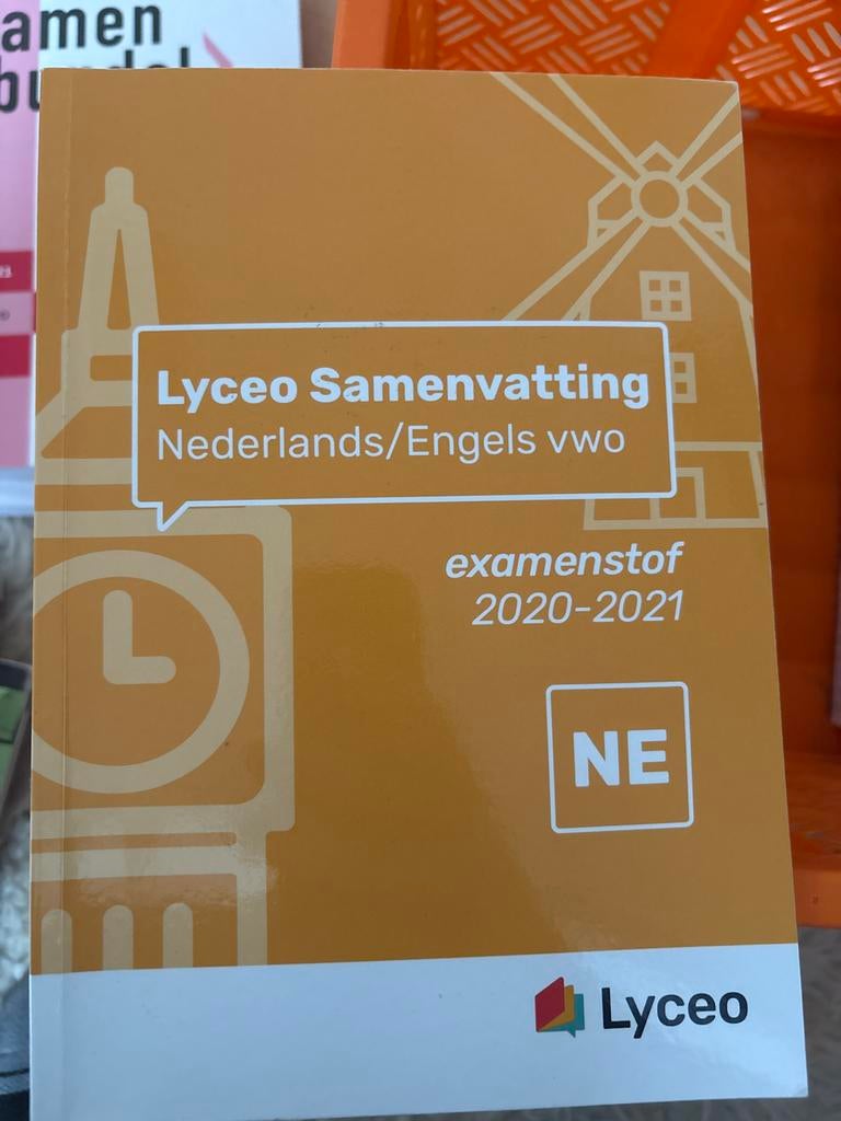Lyceo Samenvatting Nederlands/Engels vwo Examenstof 2020-202, Ophalen of Verzenden, Alpha, Zo goed als nieuw, WO