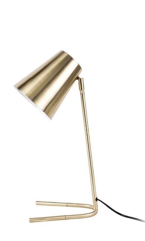 Present Time LM1754 Tafellamp Goud - Nieuw in doos, Overige merken, Goud, Nieuw, Metaal