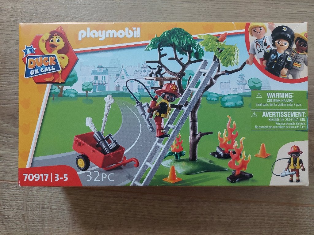 PLAYMOBIL Duck On Call - Brandweeractie. Red de kat! - 70917, Ophalen, Complete set, Overige typen, Nieuw