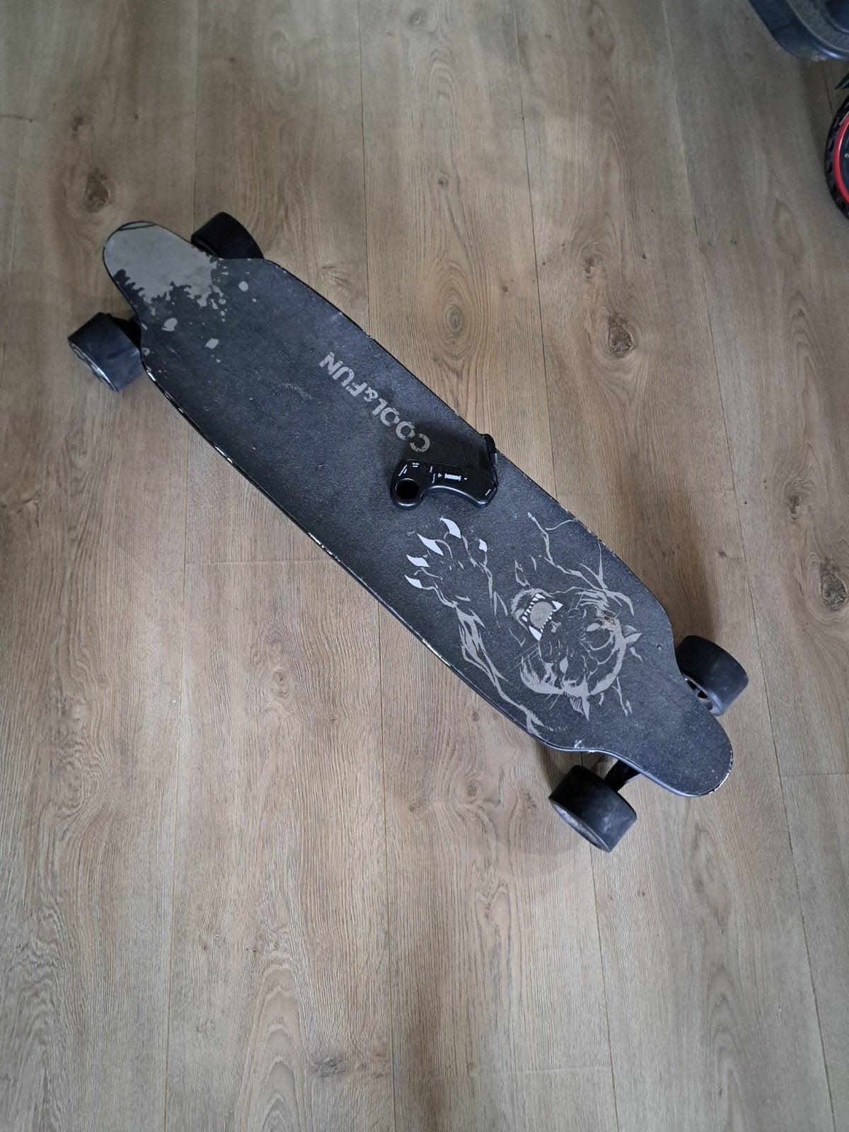 Cool&Fun Elektrisch Longboard - Gebruikt, Sport en Fitness, Skateboarden, Ophalen of Verzenden, Gebruikt, Skateboard, Longboard