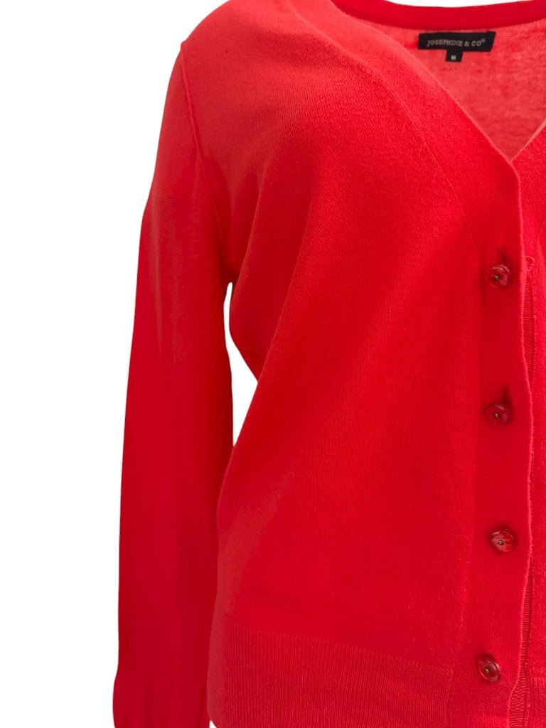 Josephine & Co vest M, Kleding | Dames, Truien en Vesten, Maat 38/40 (M), Ophalen of Verzenden, Zo goed als nieuw, Rood