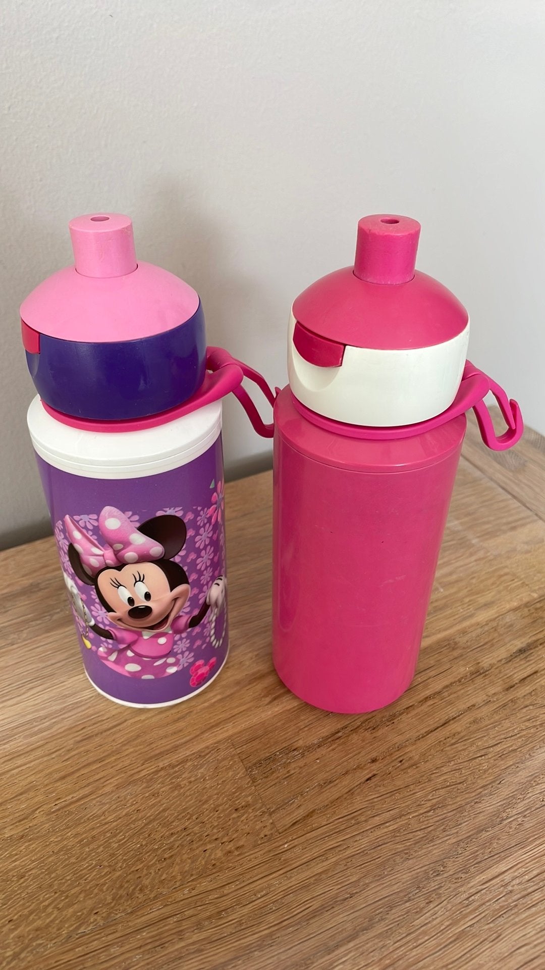 Mepal drinkbekers - Minnie Mouse en roze, Ophalen of Verzenden, Gebruikt
