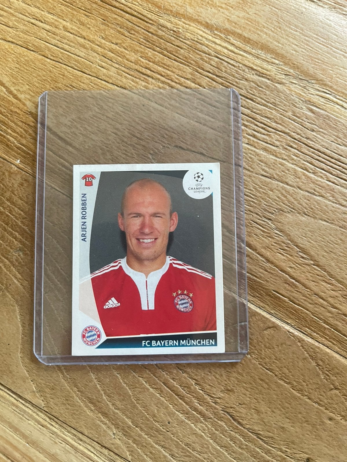 Arjen Robben Panini 2009 Bayern Muchen, Ophalen of Verzenden, Zo goed als nieuw, Plaatje