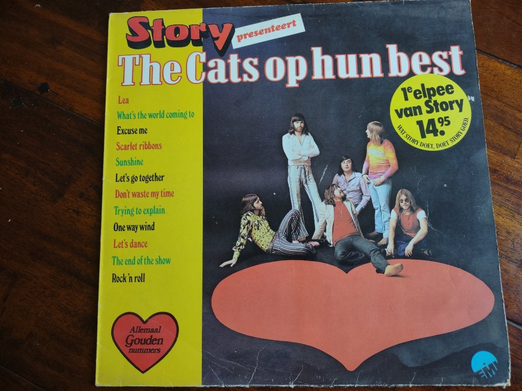 Lp - The Cats op hun best, Ophalen of Verzenden, Zo goed als nieuw, Pop, LP