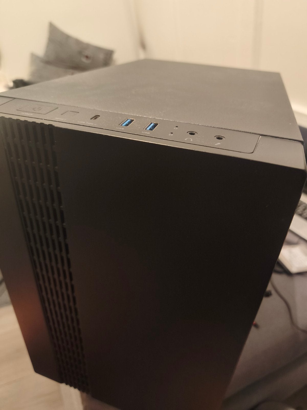 Lege PC-behuizing met voeding en moederbord, Computers en Software, Ophalen