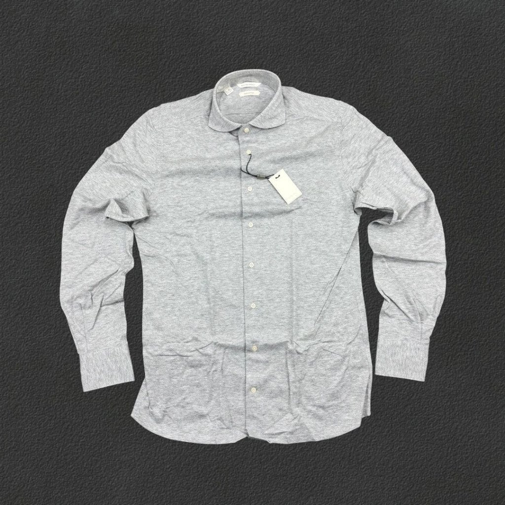 (768) Grey Suitsupply Shirt - Men 40 - New With Tag, Bergen op Zoom, Nieuw, Revaleur, Grijs