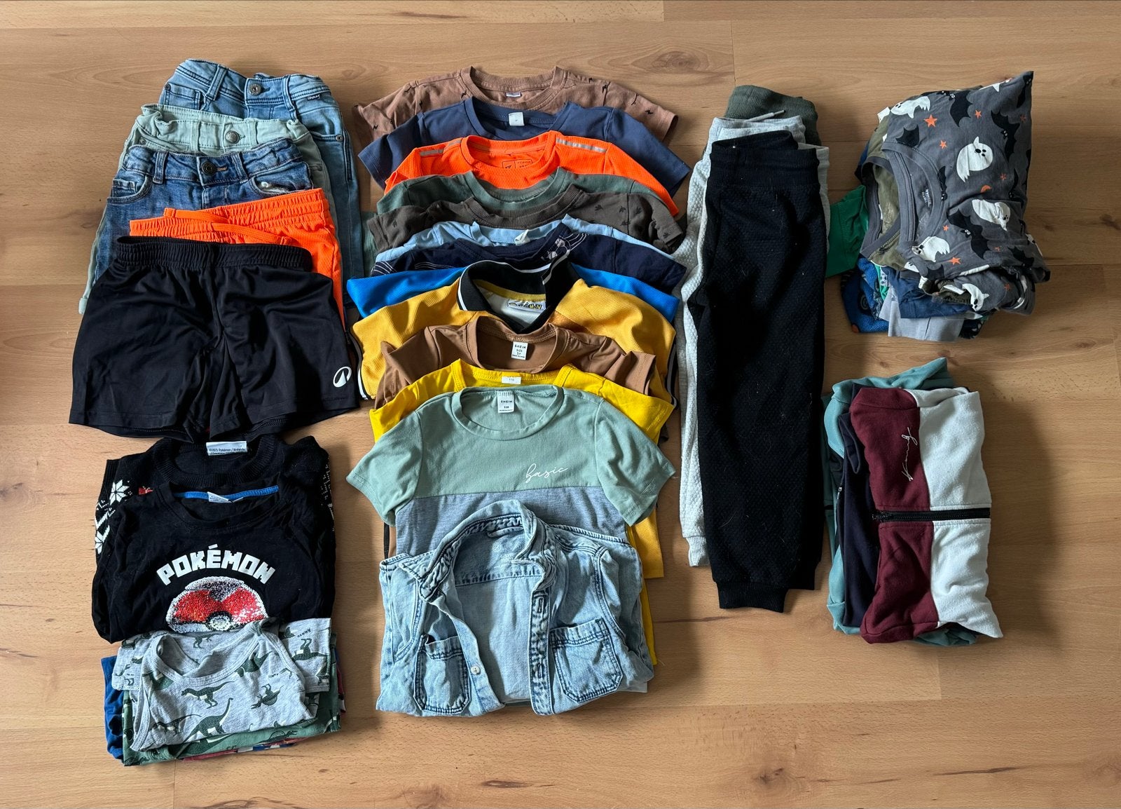 Jongenskleding maat 110/116, Kinderen en Baby's, Kinderkleding | Maat 110, Ophalen, Gebruikt, Jongen, Setje