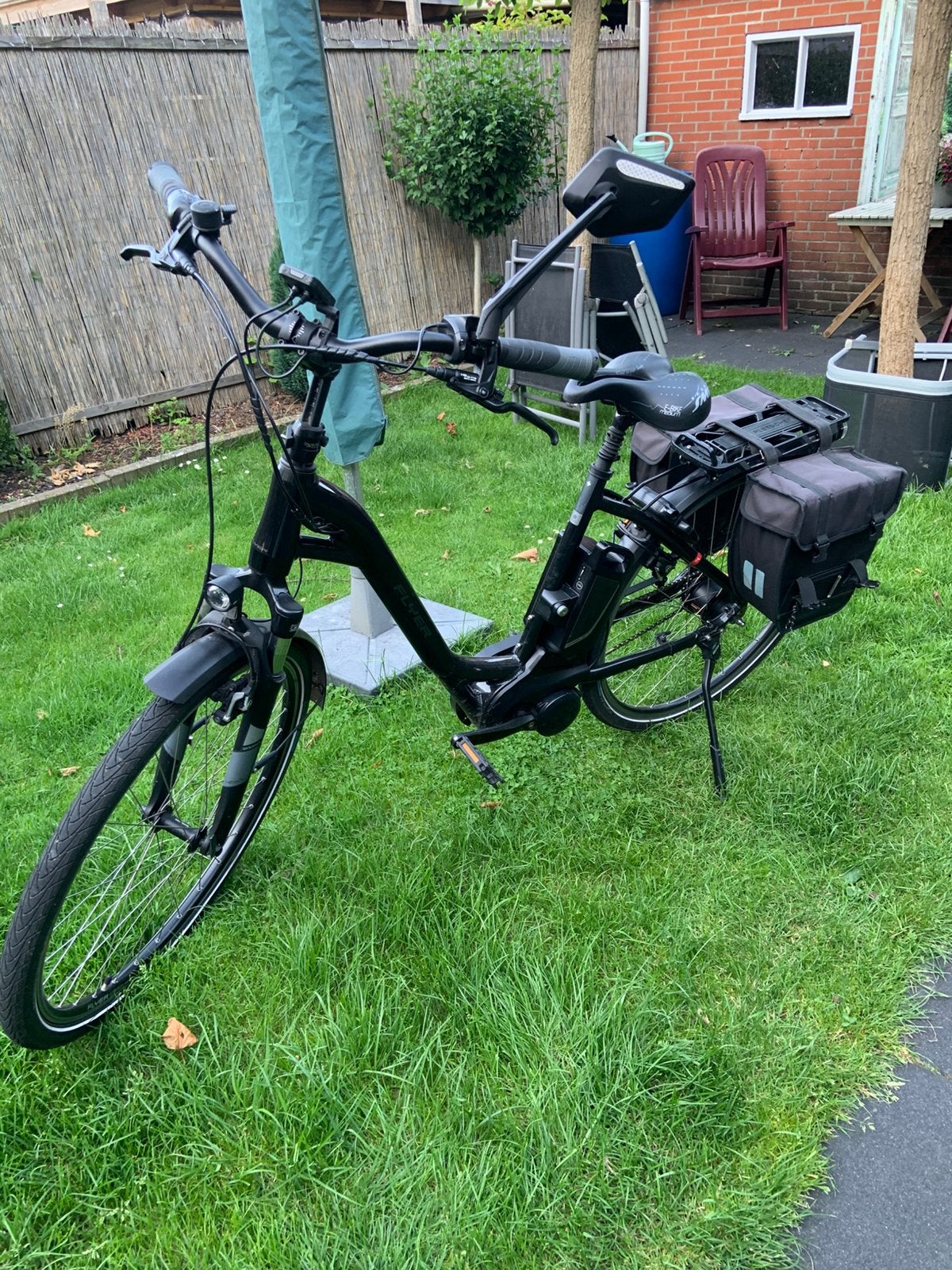 Electrische Flyer Damesfiets met middenmoter, Overige merken, Ophalen of Verzenden, Zo goed als nieuw, 51 tot 55 cm