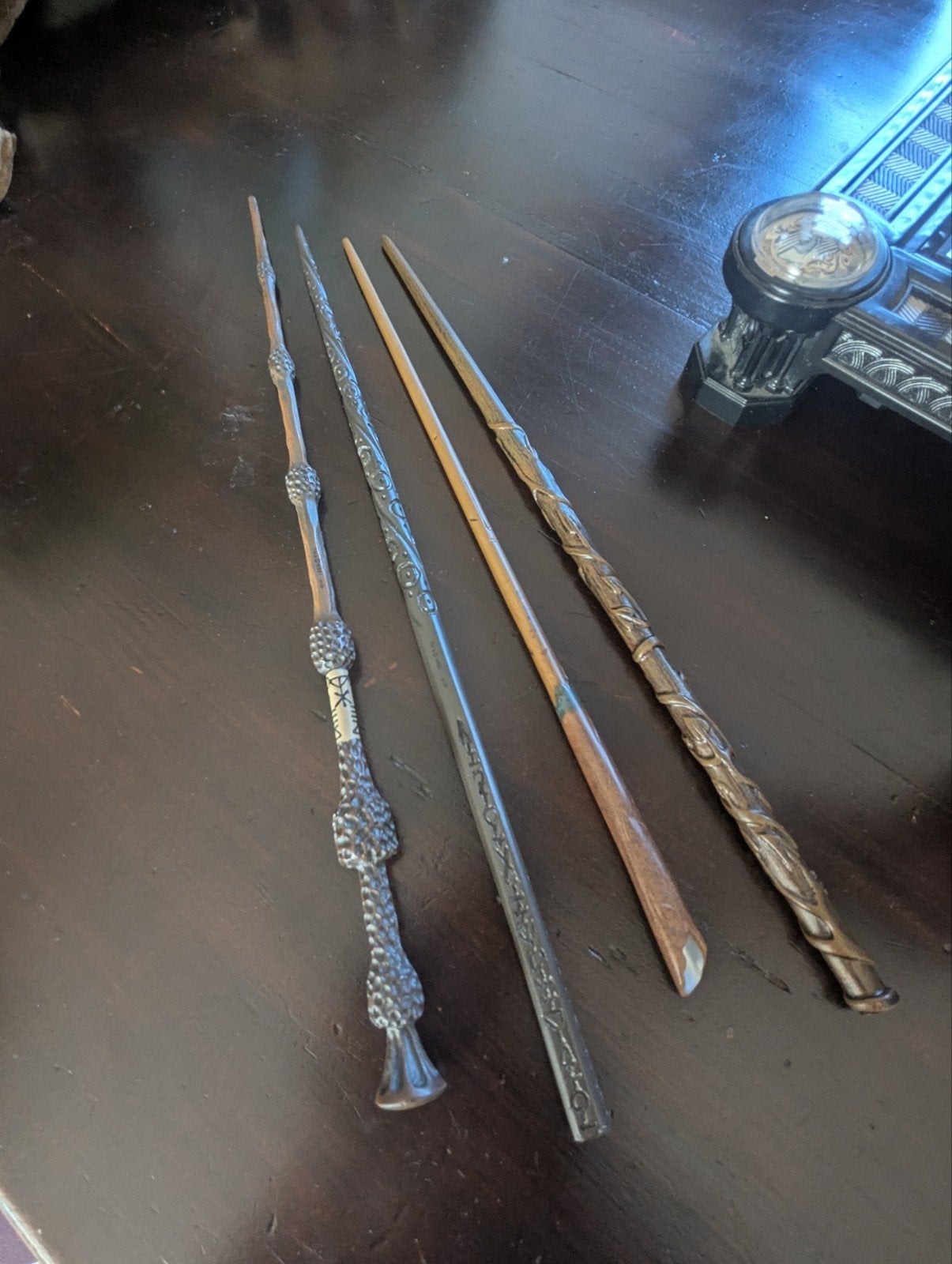 Noble Collection Harry Potter Toverstokken - 4 Stuks, Ophalen of Verzenden, Nieuw, Replica