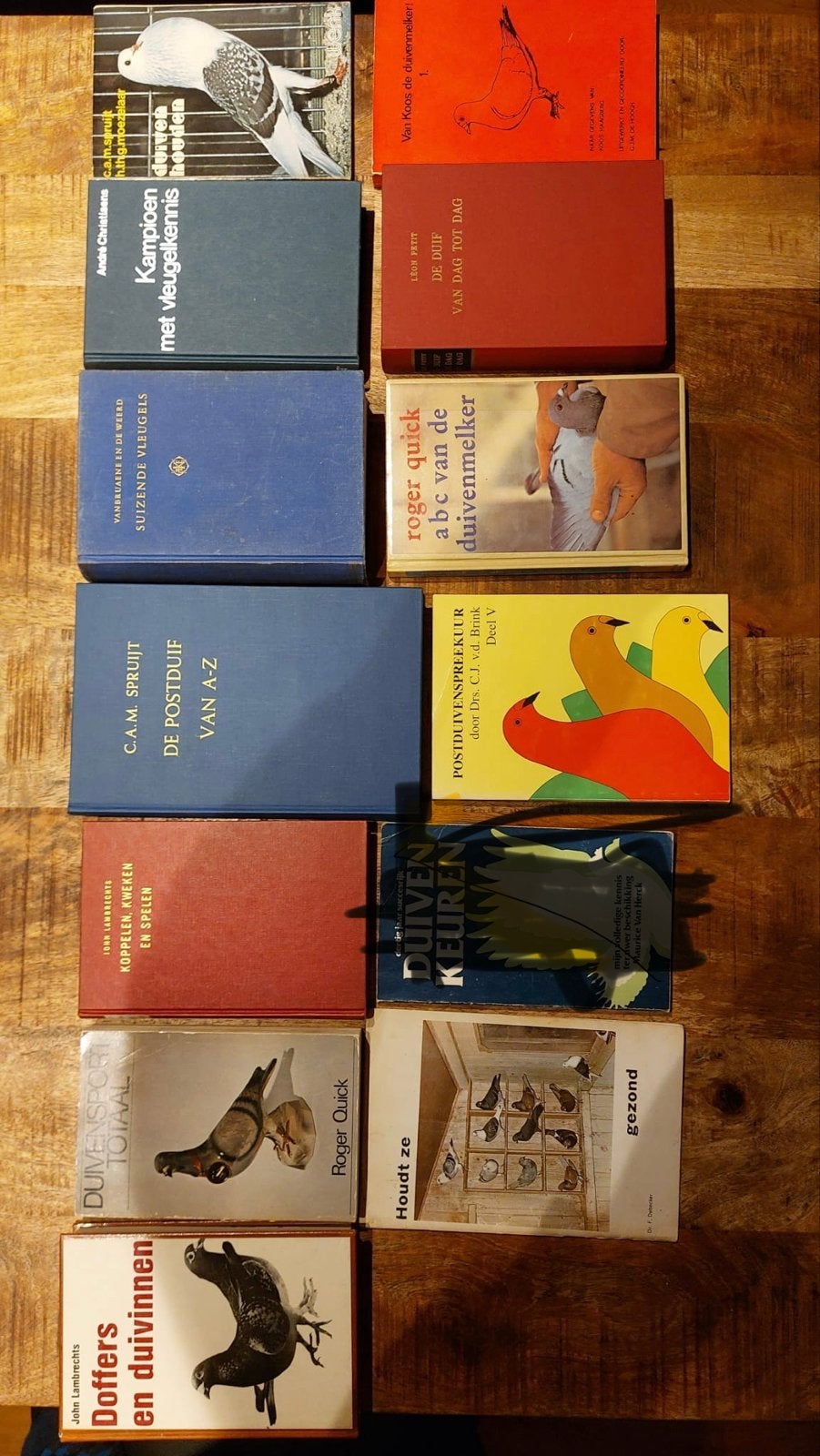 12 boeken over de duivensport - complete collectie, Boeken, Ophalen of Verzenden, Gelezen, Vogels