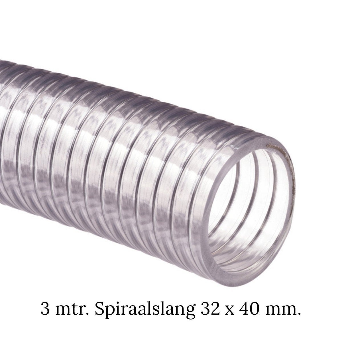 3 mtr. Spiraalslang 32 x 40 mm (4 stuks beschikbaar) Nieuw, Ophalen of Verzenden, Nieuw
