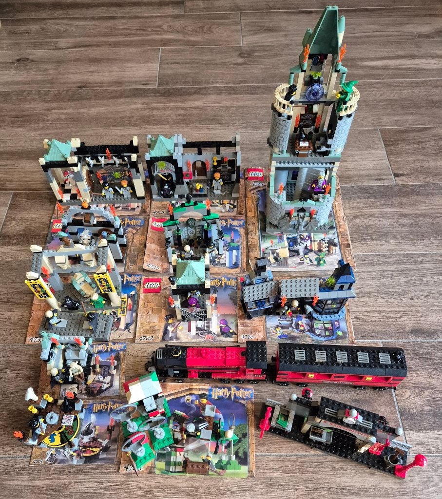 Harry Potter lego oude setten (4704, 4709, 4729, 4730, enz), Compleet, Lego, Harry Potter, Ophalen of Verzenden