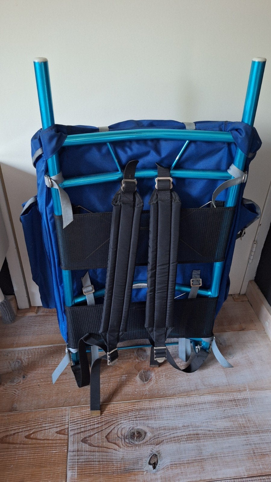 Wandelrugzak Camp Trail vintage jaren 80. Alu. frame. 60 L, Ophalen of Verzenden, Gebruikt, Rugzak