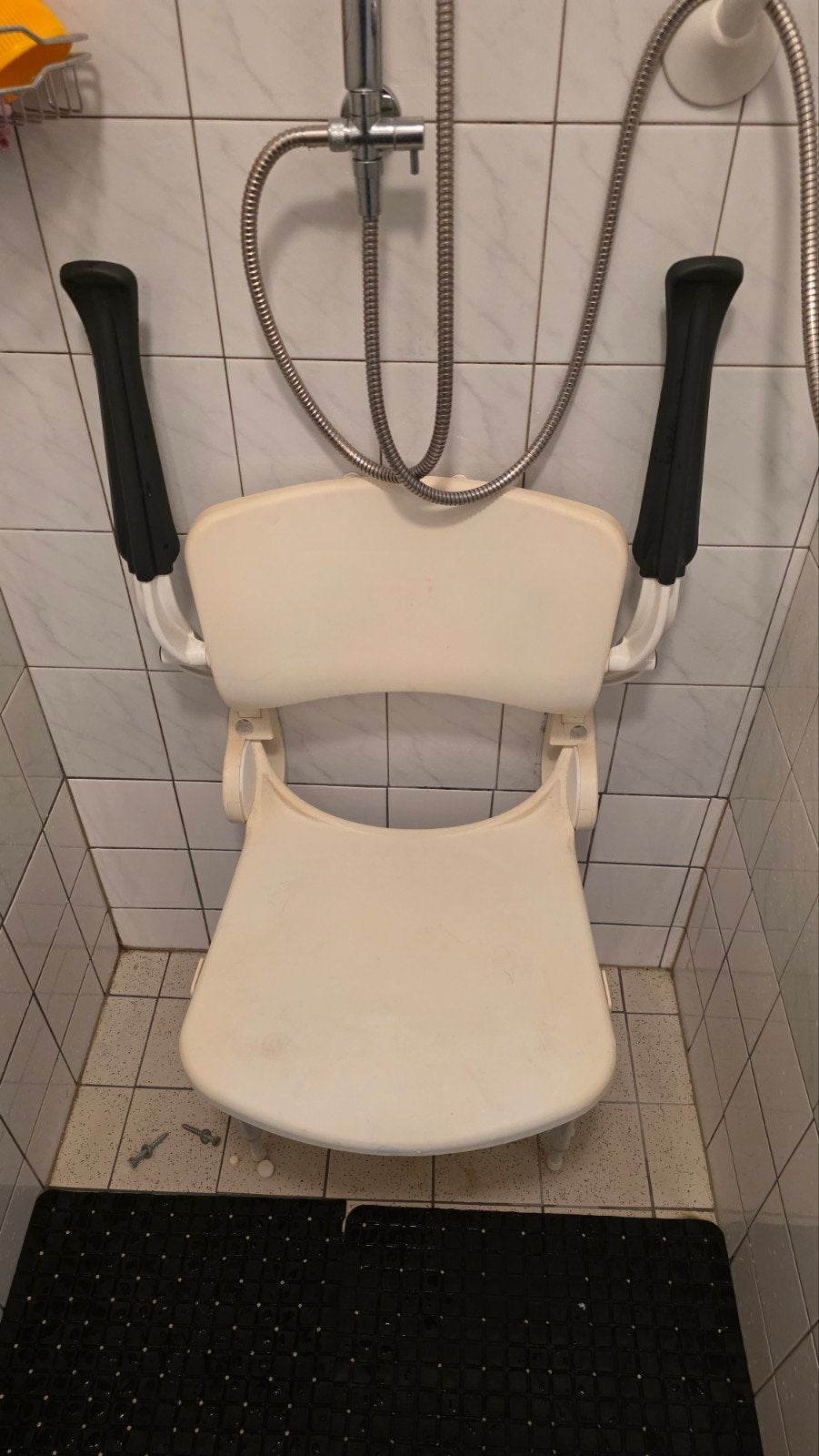 opklapbare handicare linido muur douchestoel, Ophalen of Verzenden