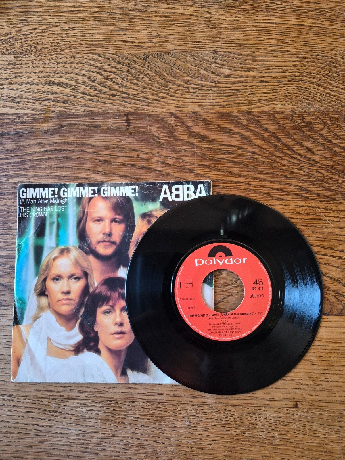 ABBA - Gimme! Gimme! Gimme! (A Man After Midnight) - Single, Gebruikt, 7 inch, Pop, EP