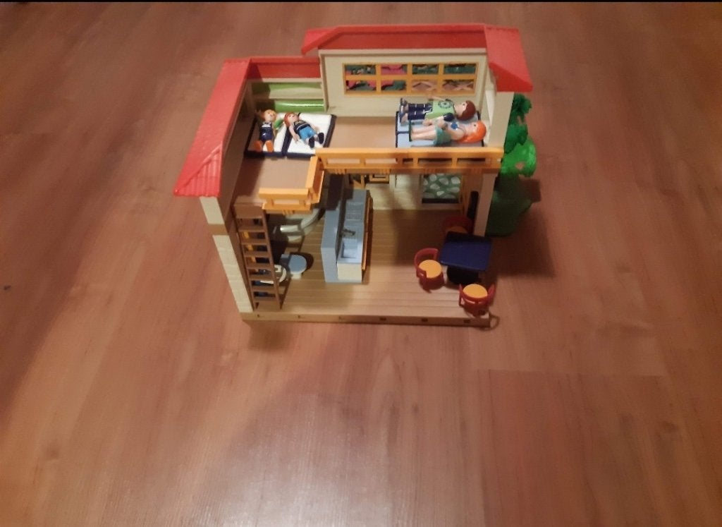 Playmobil camping huis, Ophalen, Zo goed als nieuw
