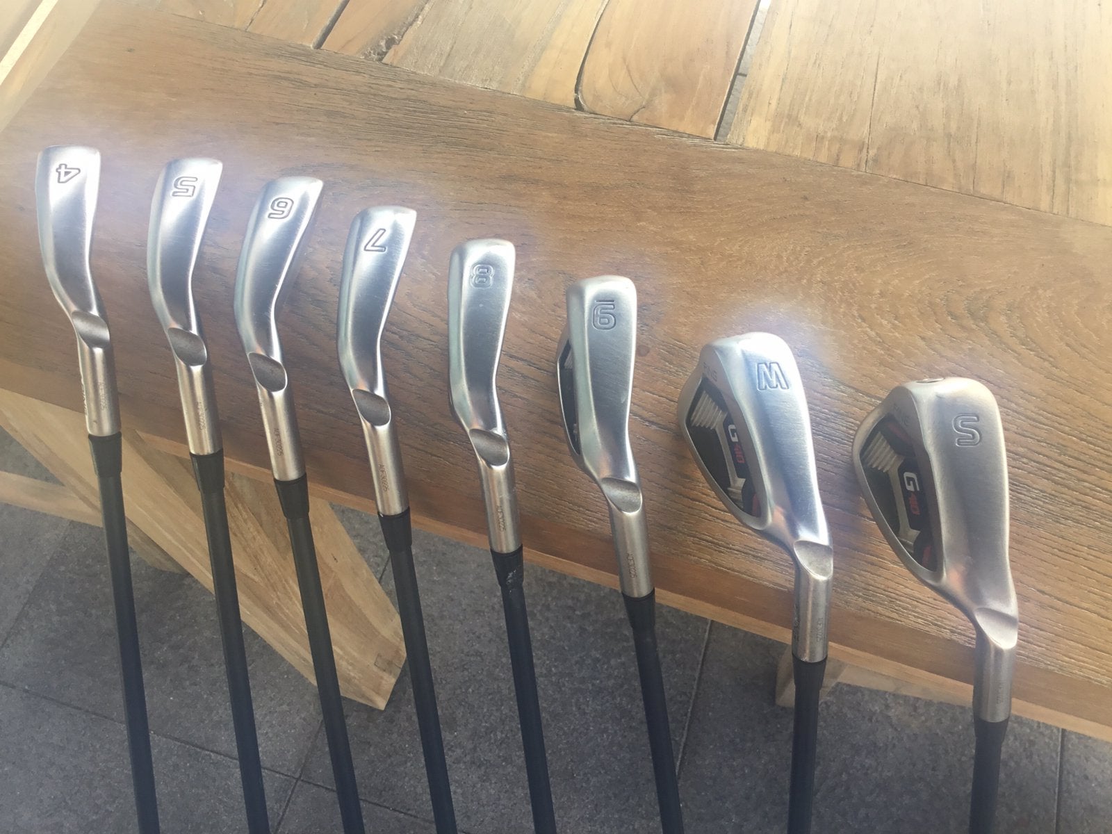 Ping 410 ijzers 4 t/m SW, Ophalen, Gebruikt, Set, Ping