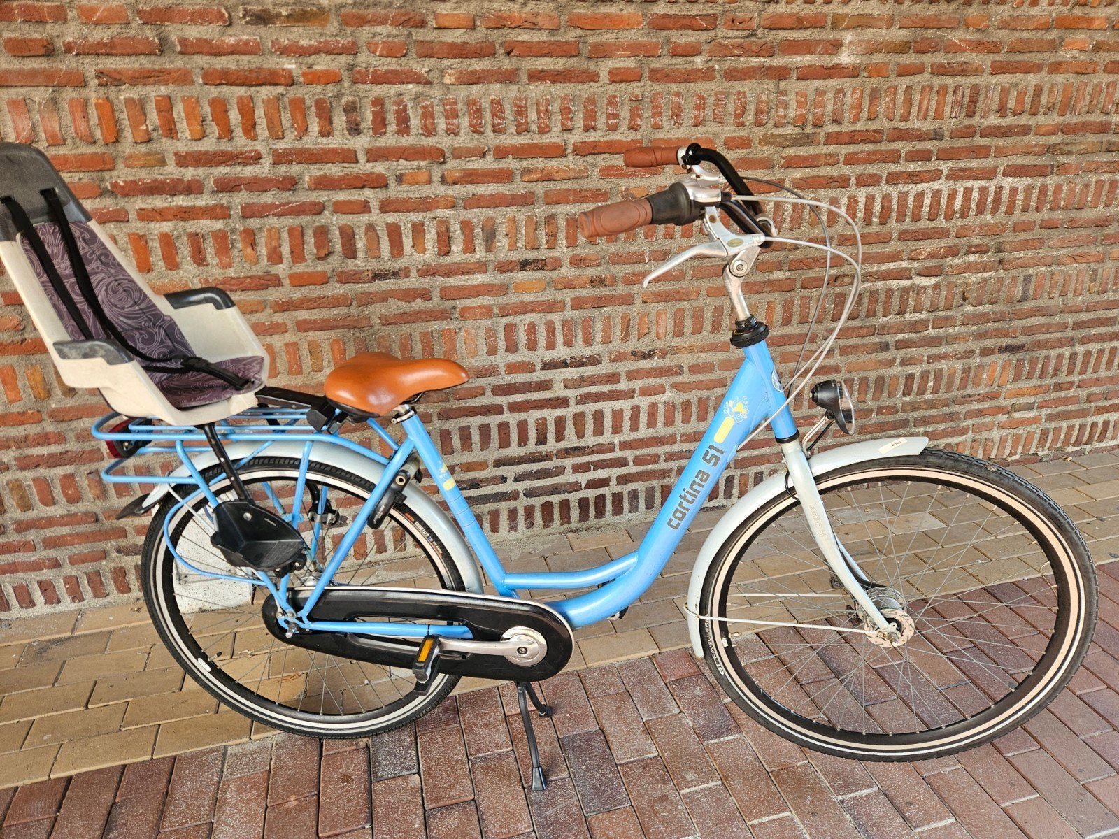 Cortina S1 moederfiets, Versnellingen, Zo goed als nieuw, 50 tot 53 cm, Ophalen