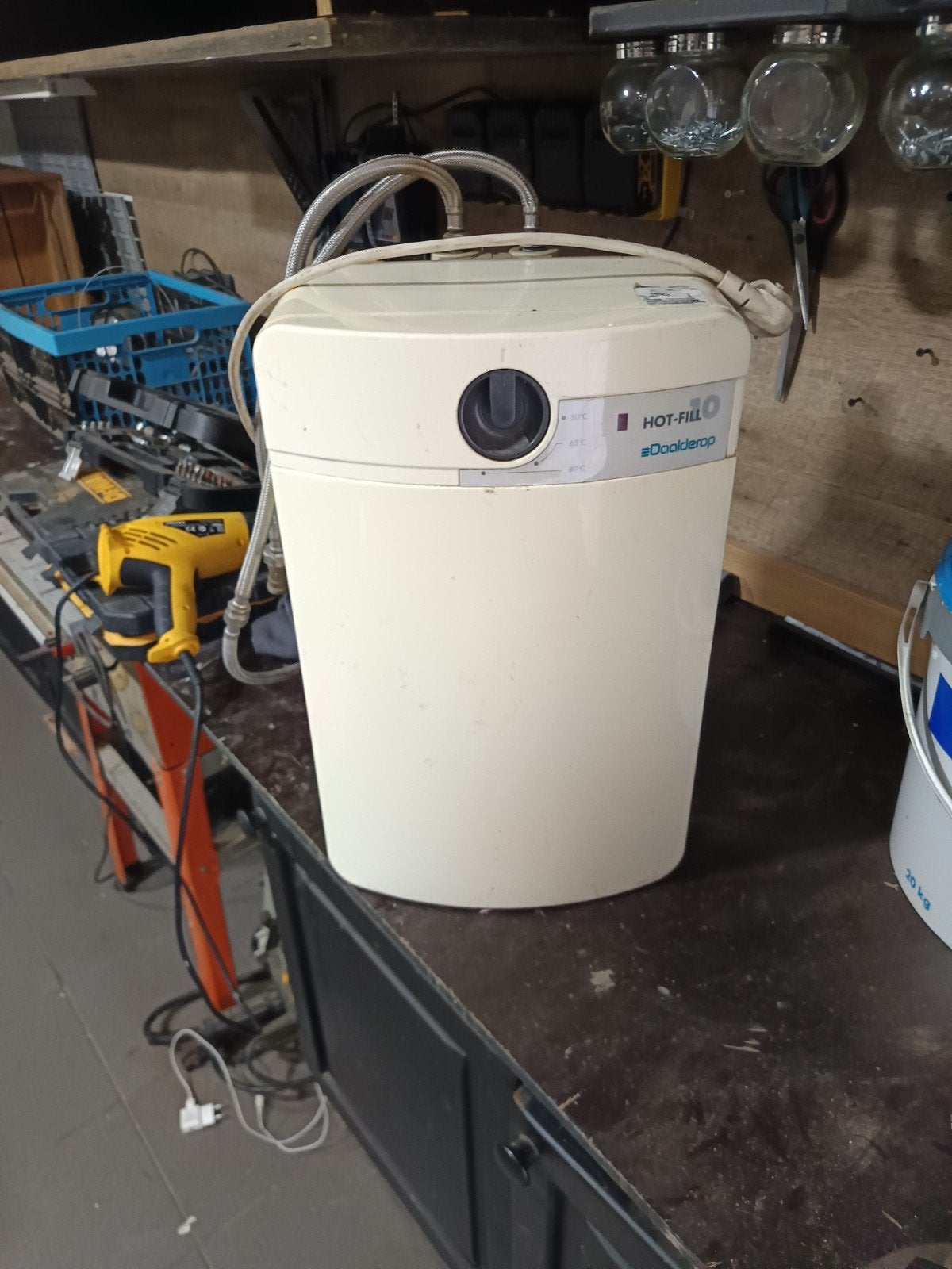 Doodlerop Hot-Fill 10 liter boiler - Gebruikt, Ophalen, Gebruikt