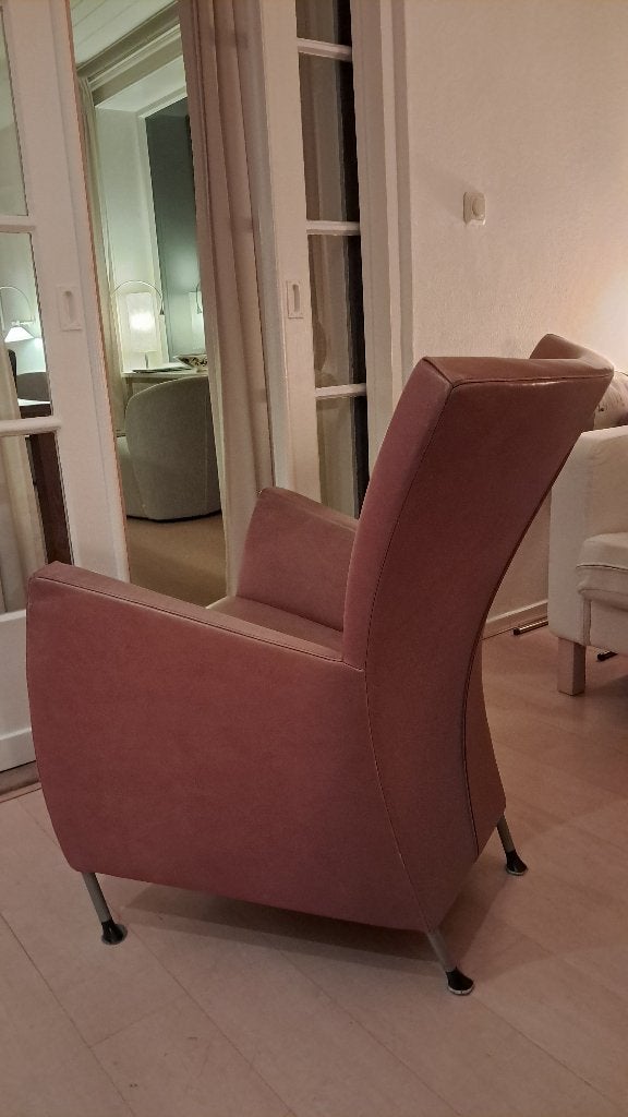 montis windy fauteuil, Ophalen, Gebruikt, 50 tot 75 cm, Leer