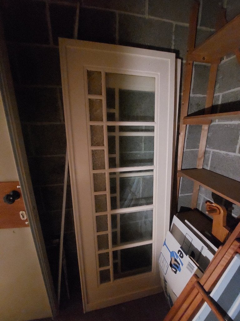 Originele en-suite schuifdeuren, Amsterdamse School, Ophalen, Gebruikt, 120 cm of meer, Binnendeur