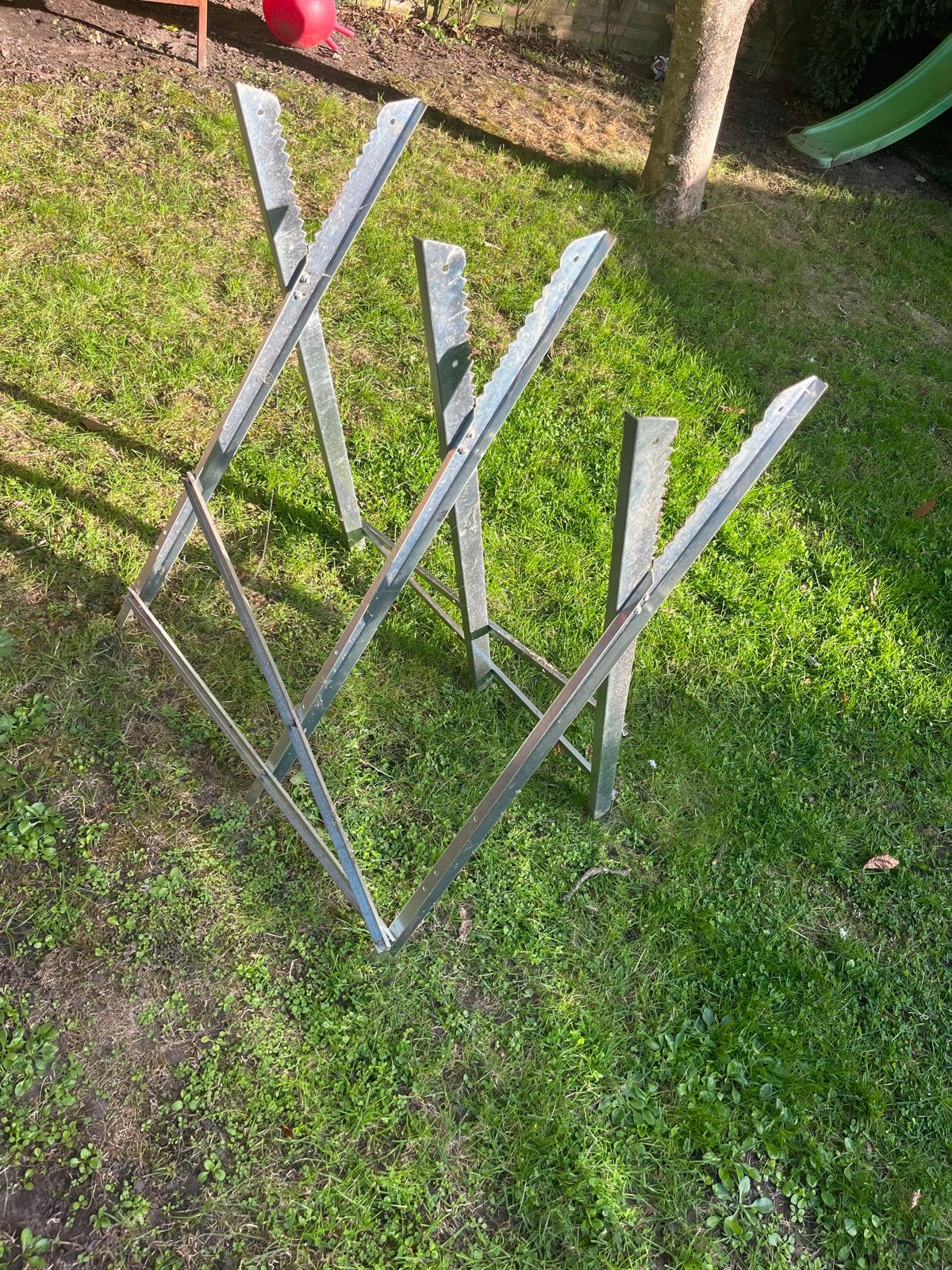 Robuuste zaagbok - ideaal voor haardhout, Doe-het-zelf en Verbouw, Gereedschap | Zaagmachines, Ophalen, Gebruikt, Overige typen