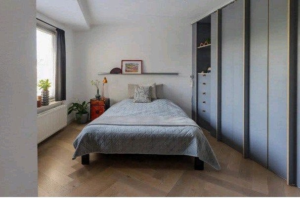 Auping 1000 met Auping spiraalbodem en Auping Inizio matras, Ophalen of Verzenden, Zo goed als nieuw