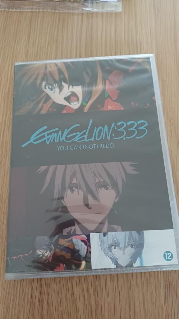 DVD Evangelion 3.33 you can (not) redo, Cd's en Dvd's, Ophalen of Verzenden, Nieuw in verpakking, Science Fiction en Fantasy