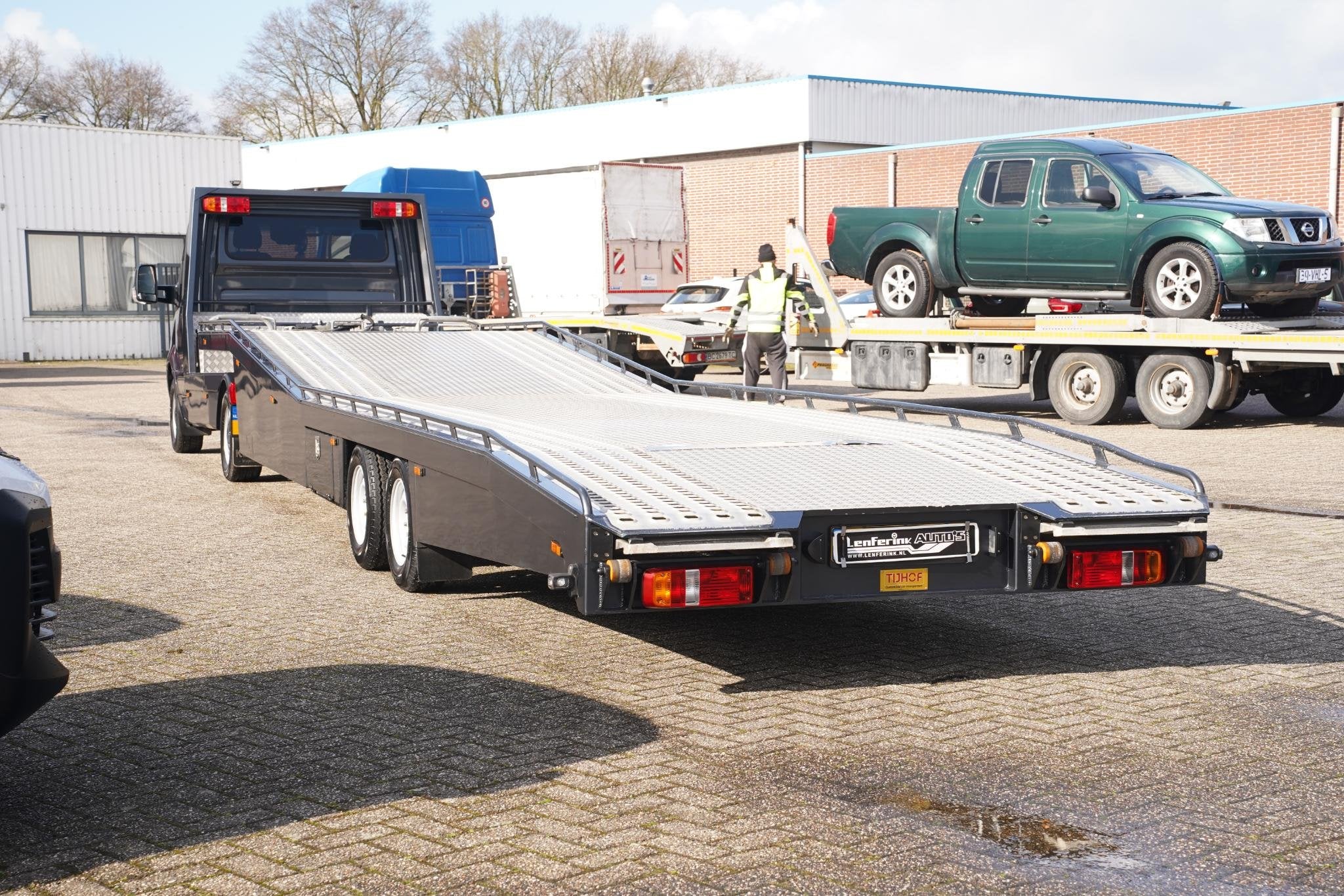 Mercedes Benz Sprinter 516 CDI 163 pk Aut BE-Trekker met Tij, Auto's, Automaat, Start-stop-systeem, Gebruikt, 4 cilinders