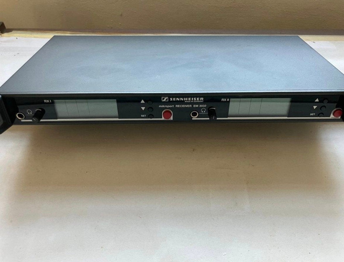 Sennheiser EM 3032-U Dual Draadloze Ontvanger, Ophalen, Audio